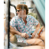 The Southern Shirt Men's Palm Perch Baja Shirt