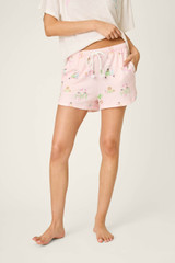 PJ Salvage Women's Pupcation Palm Shorts detail view