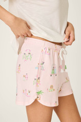 PJ Salvage Women's Pupcation Palm Shorts