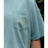 Southern Shirt Men's Swing Boost Pocket Tee in sky blue
