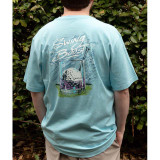 The Southern Shirt Men's Swing Boost Pocket Tee in Sky Blue