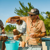 Howler Brothers Men's Palapa Terry Shirt - Full Frondal : Dreamsicle