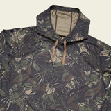 Howler Brothers Loggerhead Hoodie Tropic Noir Antique Black hood