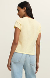 Z Supply Women's Modern Slub Tee in Pineapple