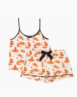Katie Kime Women's Austin Toile Cami Shorts Set front view