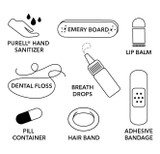 Pinch Provisions Neon Glitter Minimergency Kit