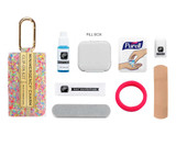 Pinch Provisions Neon Glitter Minimergency Kit Neon Multi contents