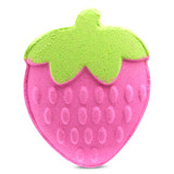 Iscream Strawberry Bath Bomb in pink