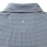 Duck Head Men's Long Drive Performance Polo - Blue Horizon