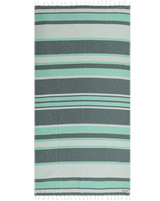 Sand Cloud Jade Stripe 37x67 Beach Towel Sand Cloud Jade Stripe