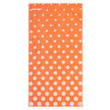 Sand Cloud Polka Dots Beach Towel lay flat