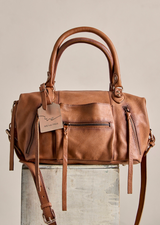 Free People We The Free Baby Emerson Tote in Saddle