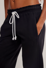 FP Movement Women's Flutter Cropped Joggers in Black