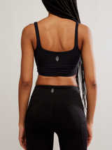 FP Movement Women's Never Better Twist Crop in Black side view