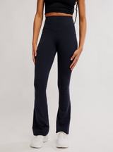 FP Movement Women's Never Better Flare Pants in Black full length