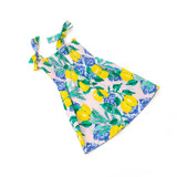 Shade Critters Girls' Citrus Smocked Dress citrus front view