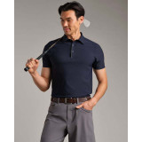 Rhone Men's Approach Tech Polo True Navy product shot