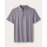 Rhone Men's Approach Tech Polo Purple Shade front view