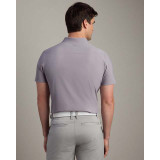 Rhone Men's Approach Tech Polo Purple Shade back view
