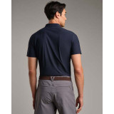 Rhone Men's Approach Tech Polo True Navy side view