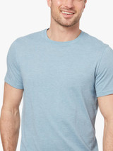 Fair Harbor Men's Kismet Tee Faded Denim side view