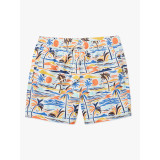 Fair Harbor Men's 5" Bungalow Trunks Hidden Cove flat lay