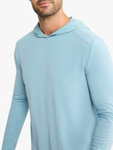 Fair Harbor Men's SeaBreeze Hoodie in Bay Blue