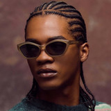 goodr Deco G Sunglasses in Dulce De Leche Luxe lifestyle view