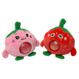 Streamline Strawberry Plush Ball Jelly detail