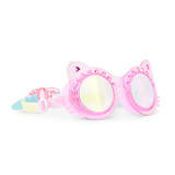 Bling2o Girls' Frosted Feline Swim Goggles in Pink Purr detail