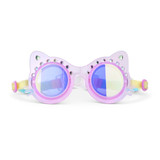 Bling2o Girls' Frosted Feline Swim Goggles in Purrfect Purple detail