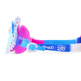 Bling2o Girls' Savvy Cat Swim Goggles in Purrfectly Patriotic front view