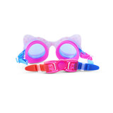 Bling2o Girls' Savvy Cat Swim Goggles in Purrfectly Patriotic side view