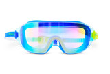 Bling2o Boys' Hologram Swim Goggles in Polar Stream front view