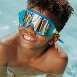 Bling2o Boys' Hologram Swim Goggles in Polar Stream