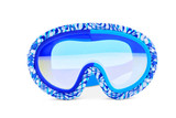 Bling2o Kids' Dino Dash Swim Goggles in Bronto Blue three-quarter view