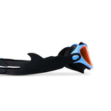 Bling2o Boys' Covert Chomp Swim Goggles in Deep Cover front view