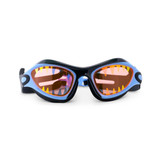 Bling2o Boys' Covert Chomp Swim Goggles in Deep Cover strap view
