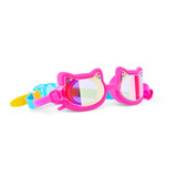 Bling2o Girls' Flexi Feline Swim Goggles in Jelly Beans Pink