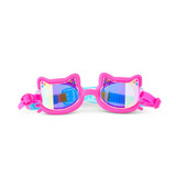 Bling2o Girls' Flexi Feline Swim Goggles in Jelly Beans Pink