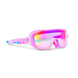 Bling2o Girls' Hologlow Swim Goggles in Bubblegum Beam Pink front view