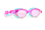 Bling2o Girls' Neptune's Pearl Swim Goggles in Magenta Mermaid front view