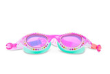 Bling2o Girls' Neptune's Pearl Swim Goggles in Magenta Mermaid side angle