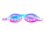Bling2o Girls' Neptune's Pearl Swim Goggles in Seafoam Siren front angle