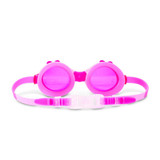 Bling2o Girls' Ribbon Glam Swim Goggles in Bow Dazzle Pink front view