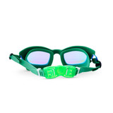 Bling2o Boys' Streamline Swim Goggles in Current Green side view