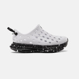 Kane Kids' Revive Shoes White/Black Speckle three-quarter view