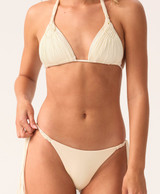 PQ Swim Women 's Mila Triangle Bikini Top