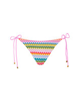 PQ Swim Women's Ziggy Tie Side Bikini Bottom ZIG 213F side view