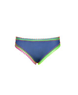 PQ Swim Women's Platinum Crochet Bikini Bottom back view